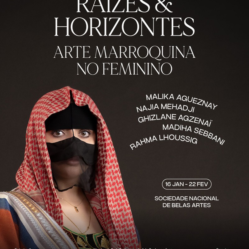 “Raízes e Horizontes: Arte Marroquina no Feminino” na Sociedade Nacional de Belas Artes