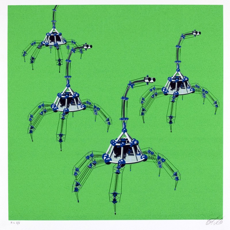 Autotelematic Spider Bots B